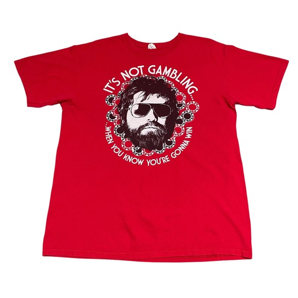 Anvil Other - Y2K the hangover  It's Not Gambling Graphic funny T-Shirt